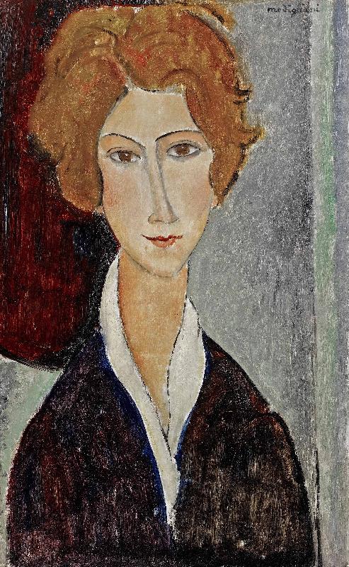 Amedeo Modigliani Portrait de femme oil painting image